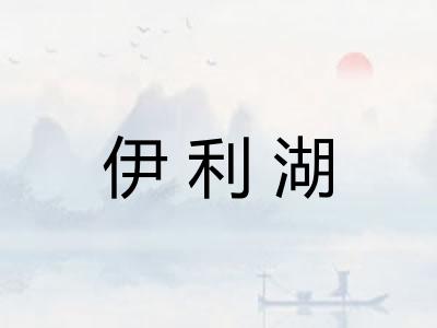 伊利湖