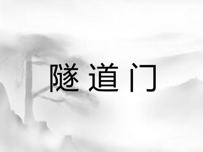隧道门