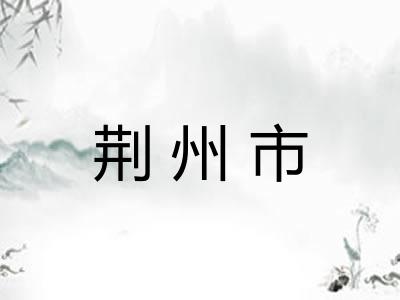 荆州市