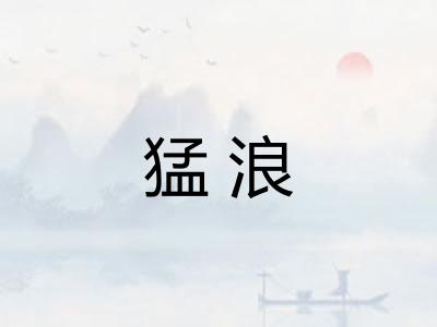 猛浪