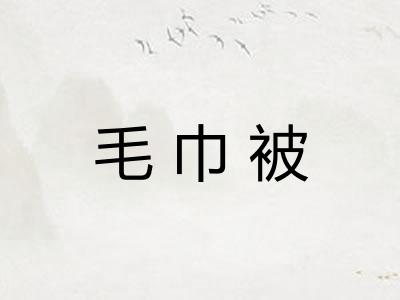 毛巾被
