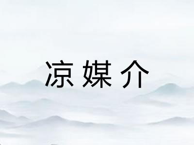 凉媒介