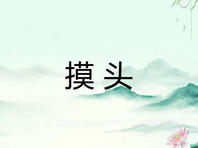 摸头