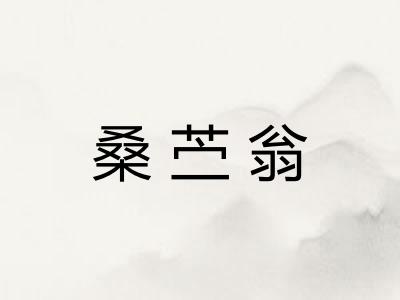 桑苎翁