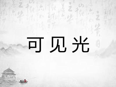 可见光