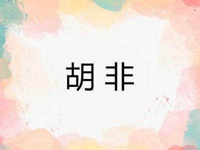 胡非