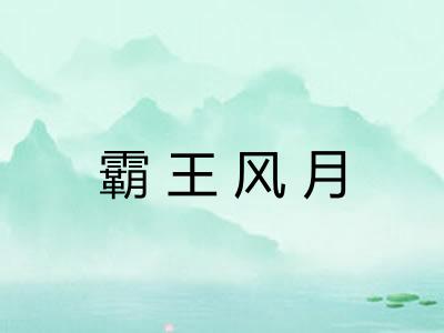 霸王风月