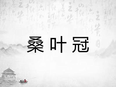 桑叶冠