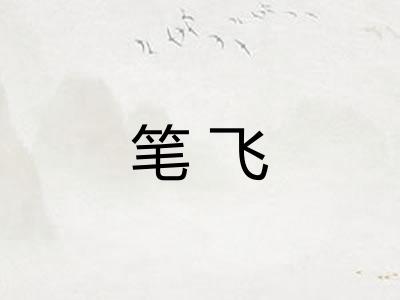 笔飞