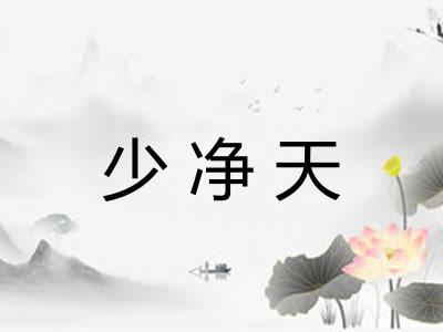 少净天