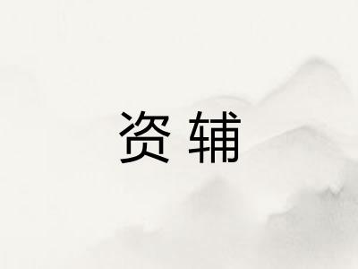资辅