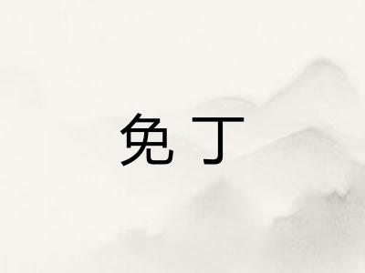 免丁