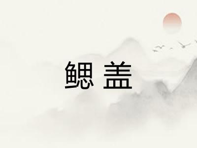 鳃盖