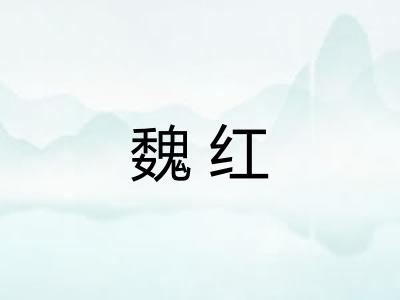 魏红