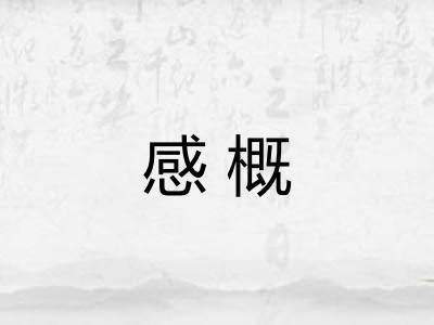 感概