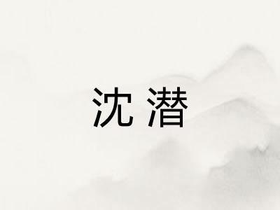 沈潜