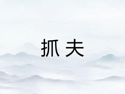 抓夫