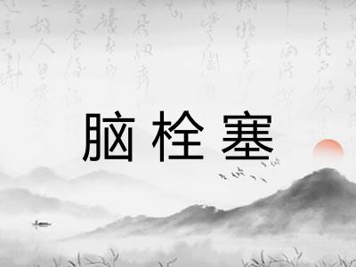 脑栓塞