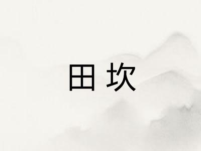 田坎