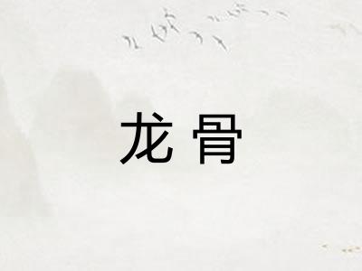 龙骨