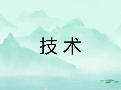 技术