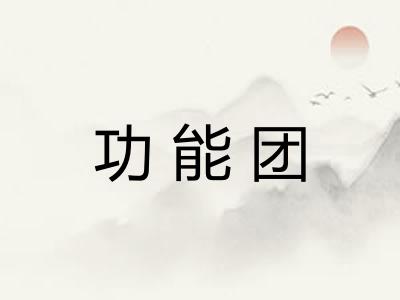功能团