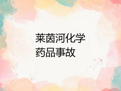 莱茵河化学药品事故