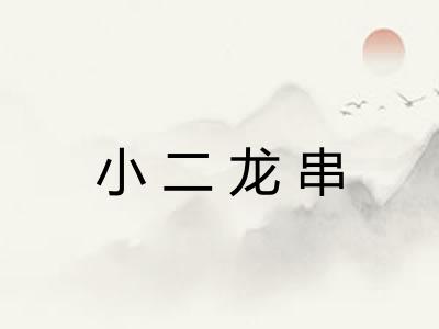 小二龙串