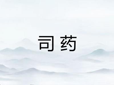司药