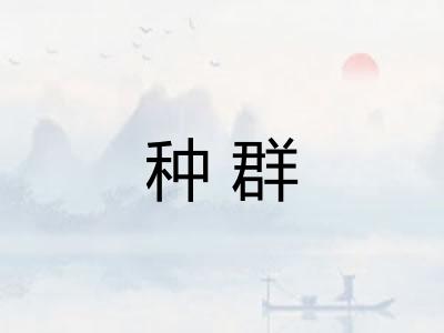 种群
