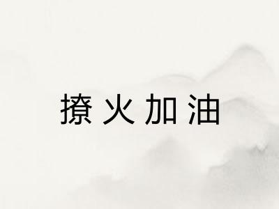 撩火加油