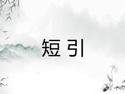 短引