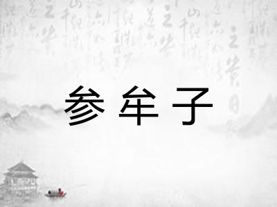 参牟子