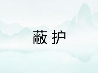 蔽护
