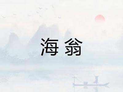 海翁