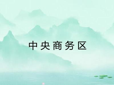 中央商务区