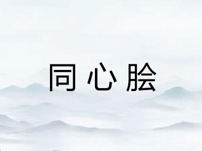 同心脍