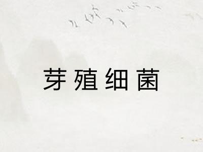 芽殖细菌