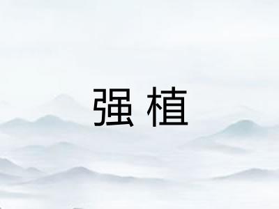 强植