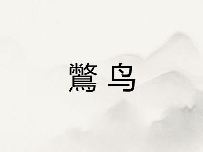 鷩鸟