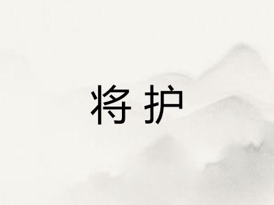 将护