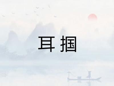 耳掴