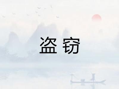 盗窃