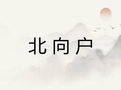 北向户