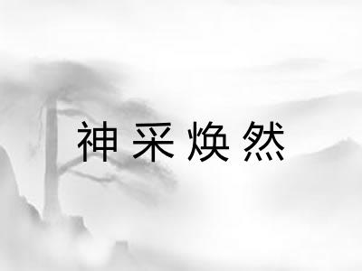 神采焕然