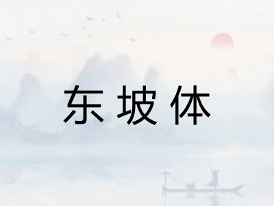 东坡体