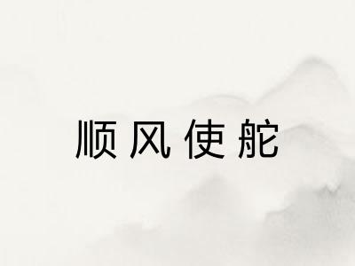 顺风使舵
