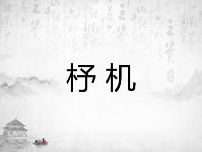 杼机
