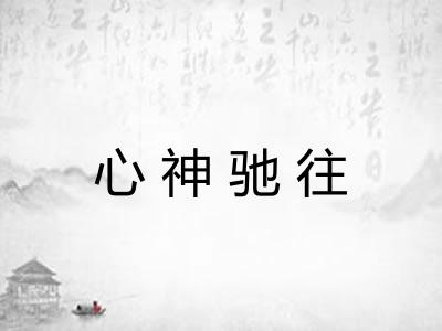 心神驰往