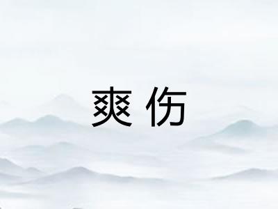 爽伤